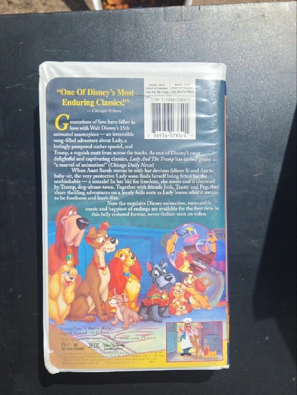 Disney vhs walt